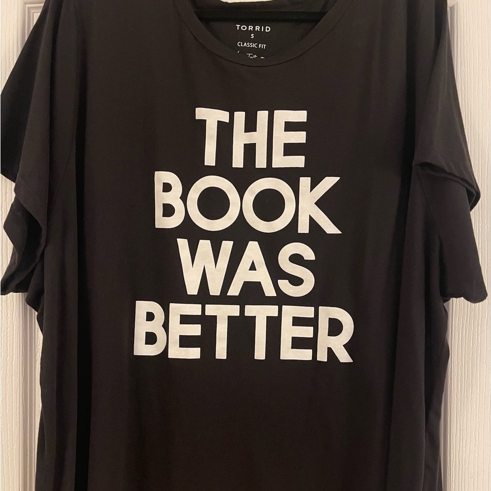 Torrid Classic Fit Black Tee